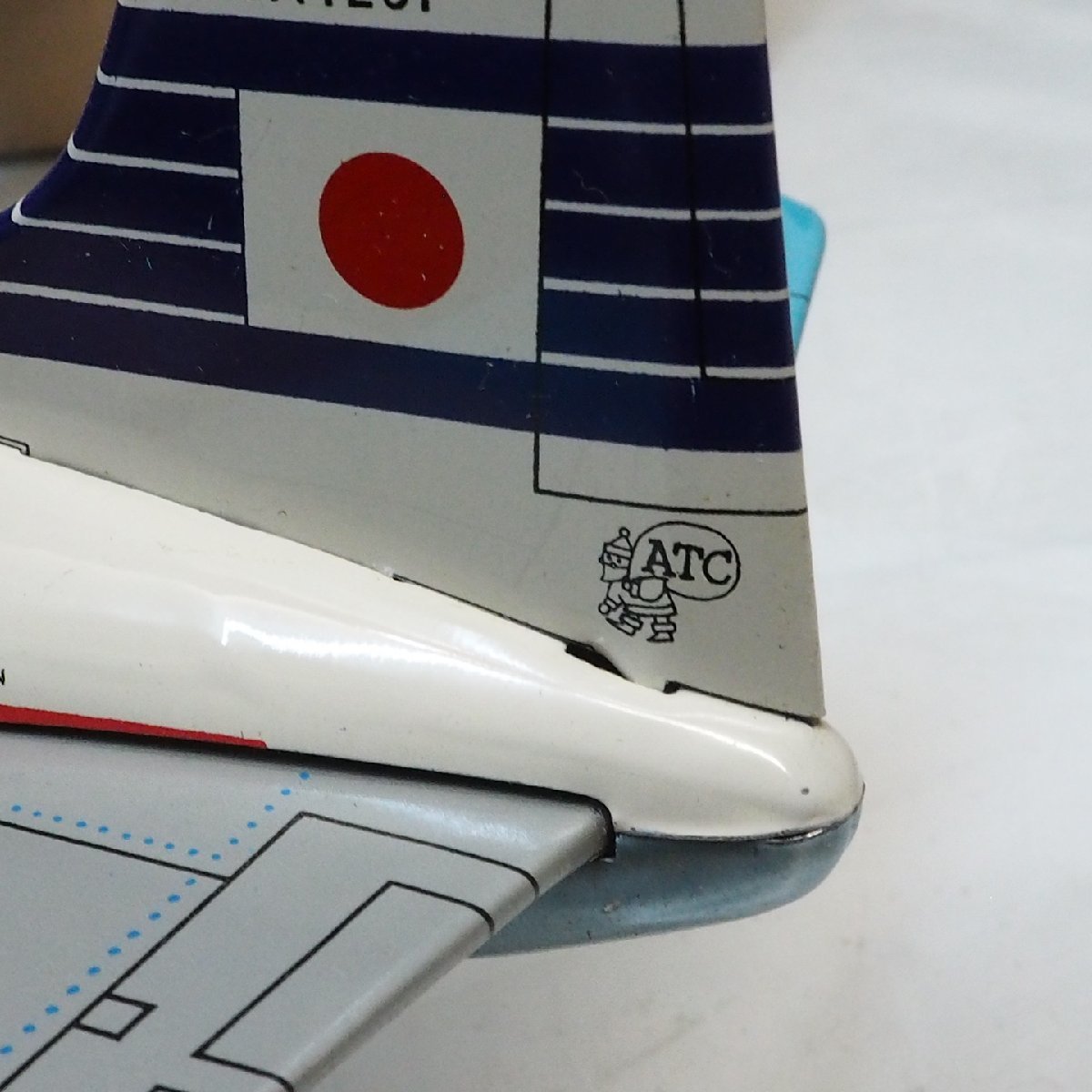 旭玩具【日本航空JAL ダグラスDouglas DC-7C JPAN AIR LINE飛行機
