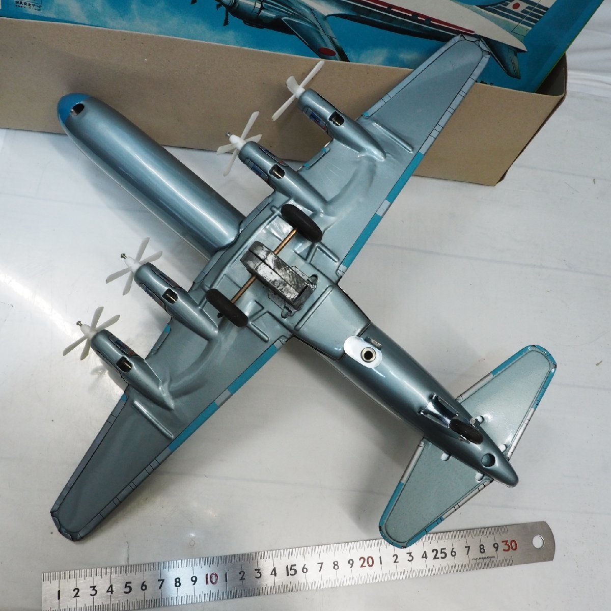 旭玩具【日本航空JAL ダグラスDouglas DC-7C JPAN AIR LINE飛行機