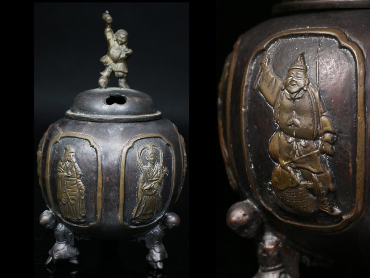 七福神 恵比寿・大黒 高岡銅器展示館 他 恵比寿 プレゼント 大黒天 