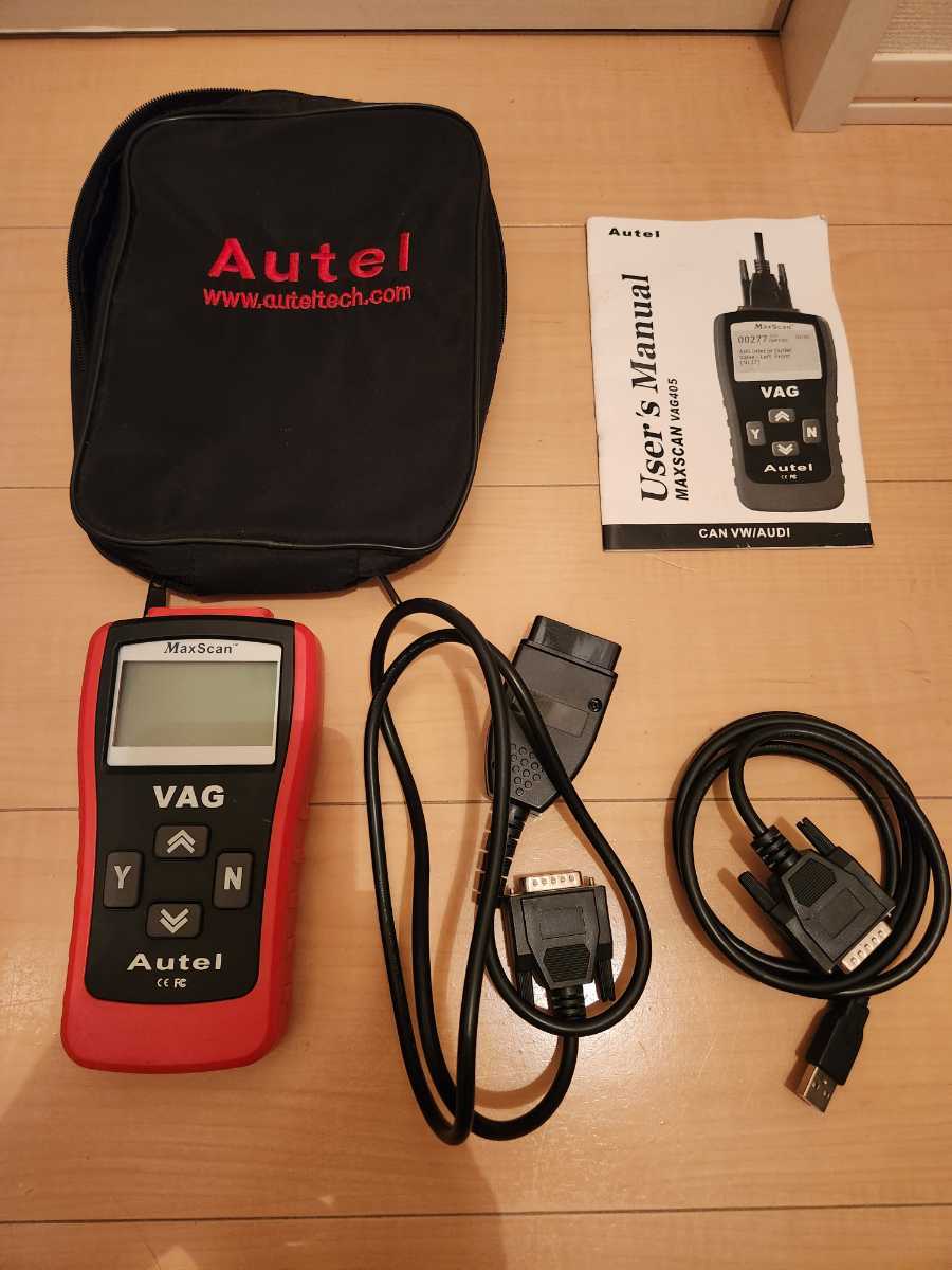Autel VAG405 for 日本語版取説付属｜Yahoo (VW、AUDI OBD診断機