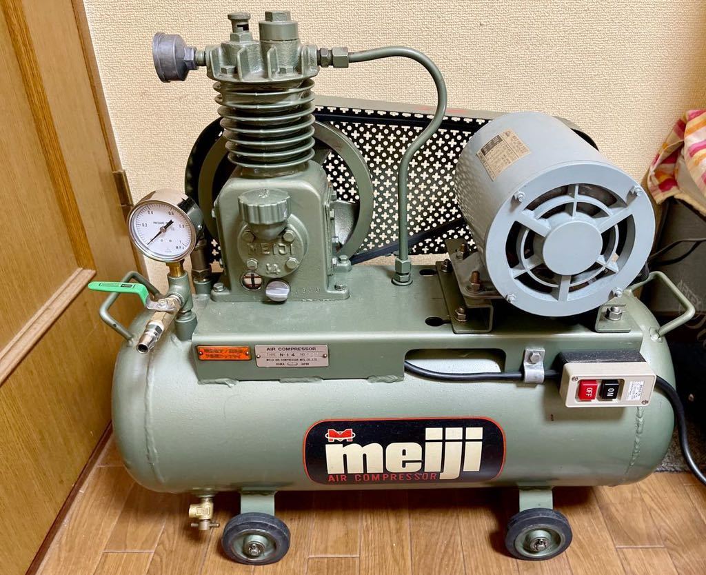 MEIJI エアーコンプレッサー　N-1/4