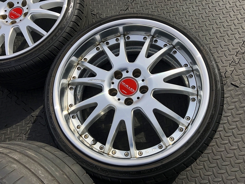 深リム AME シャレン MX 8.5J9.5J 絶版 クラウン マジェスタ カムリ マークＸ アルファード ヴェルファイア オデッセイ エスティマ フーガ AME Yahoo!オークション シャレン シャレン」(19インチ)(タイヤ -シャレン 深リムの中古品・新品