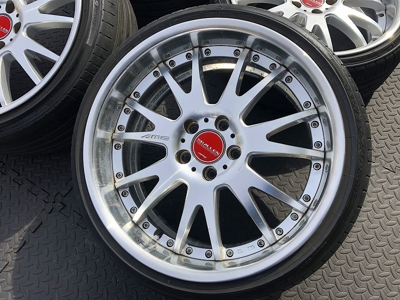 深リム AME シャレン MX 8.5J9.5J 絶版 クラウン マジェスタ カムリ マークＸ アルファード ヴェルファイア オデッセイ エスティマ フーガ AME Yahoo!オークション シャレン シャレン」(19インチ)(タイヤ -シャレン 深リムの中古品・新品