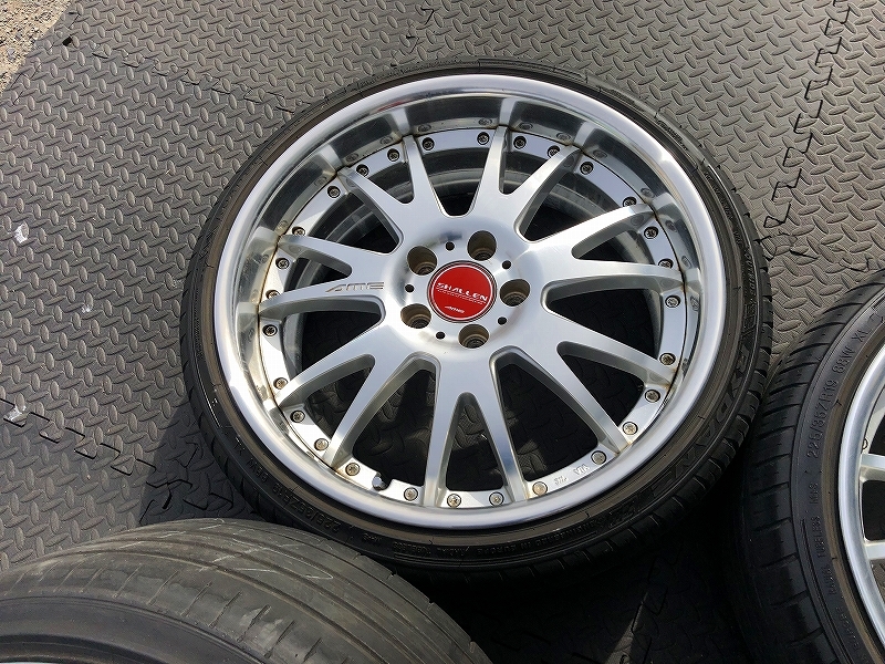 深リム AME シャレン MX 8.5J9.5J 絶版 クラウン マジェスタ カムリ マークＸ アルファード ヴェルファイア オデッセイ エスティマ フーガ AME Yahoo!オークション シャレン シャレン」(19インチ)(タイヤ -シャレン 深リムの中古品・新品