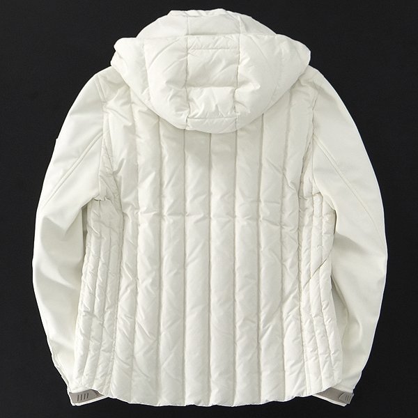 新品 ジーステージ フリース コンビ 700FP ダウン ジャケット 44(S) 白 
