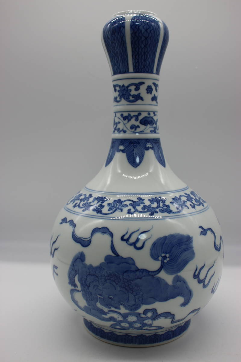 唐物 粉彩獅子形水洗 大清乾隆年製 款 中国美術 古玩