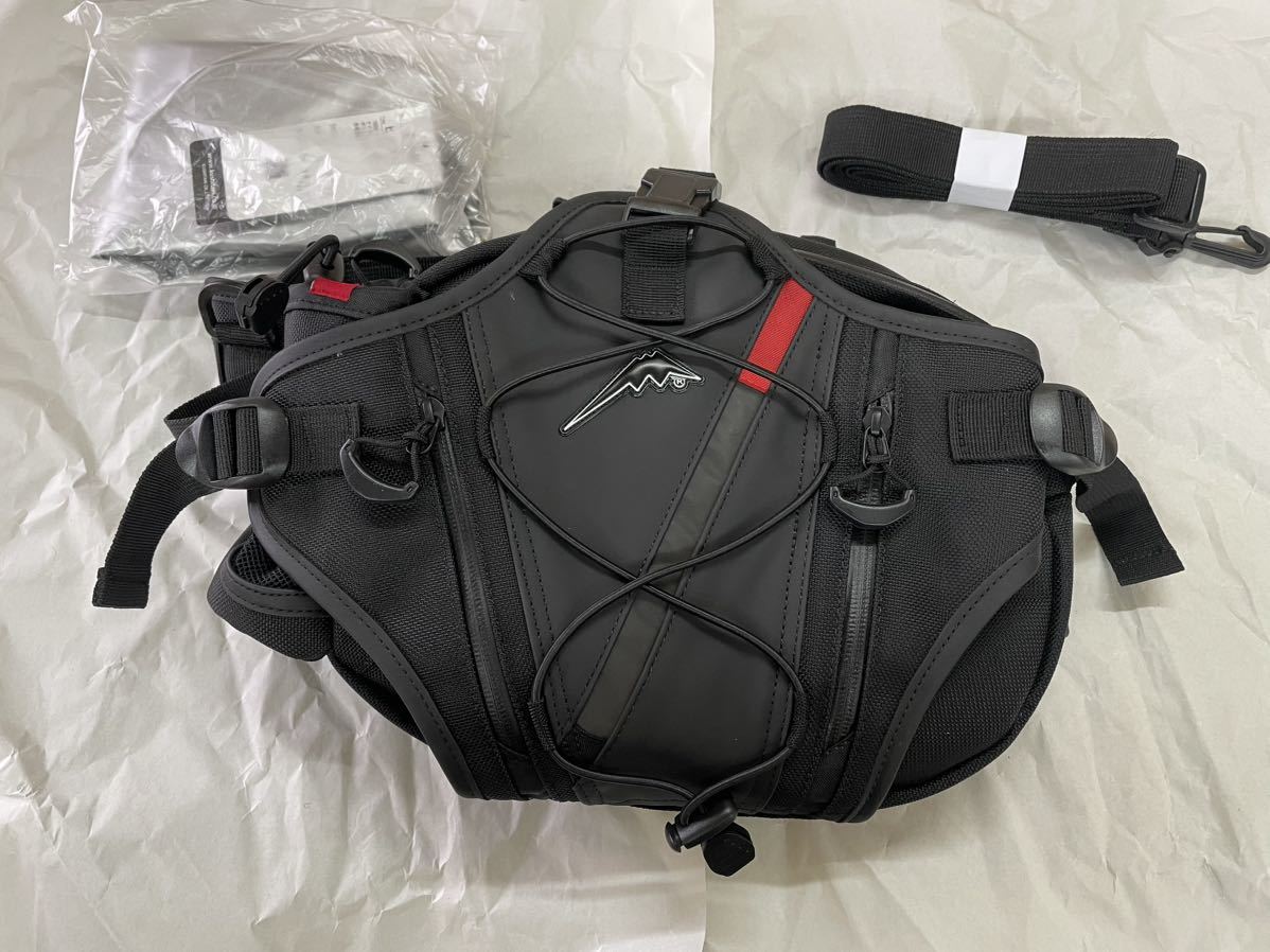 クシタニ K-3586 ヒップバッグ ブラック　中古 クシタニ KUSHITANI ヒップバッグ K-3586 美品 クシタニ K-3586 ヒップ
