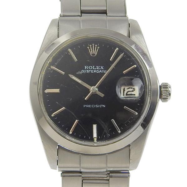 1円 gg ROLEX ロレックス オイスターデイト メンズ 手巻き 腕時計 6694 35番台