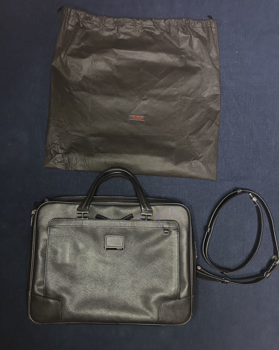 TUMI トゥミ ブリーフケース ビジネスバッグ レザー ビジネスバッグ