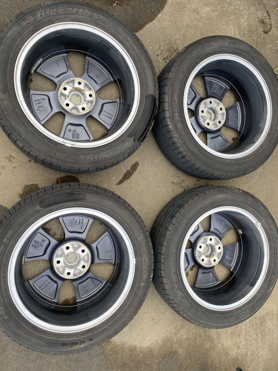 キックス タイヤホイールセット 205/55R/17 4本セット 純正