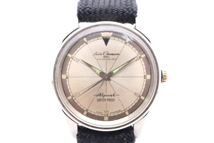 希少・稼働品！ビンテージ SEIKO/セイコー/チャンピオン/アルピニスト