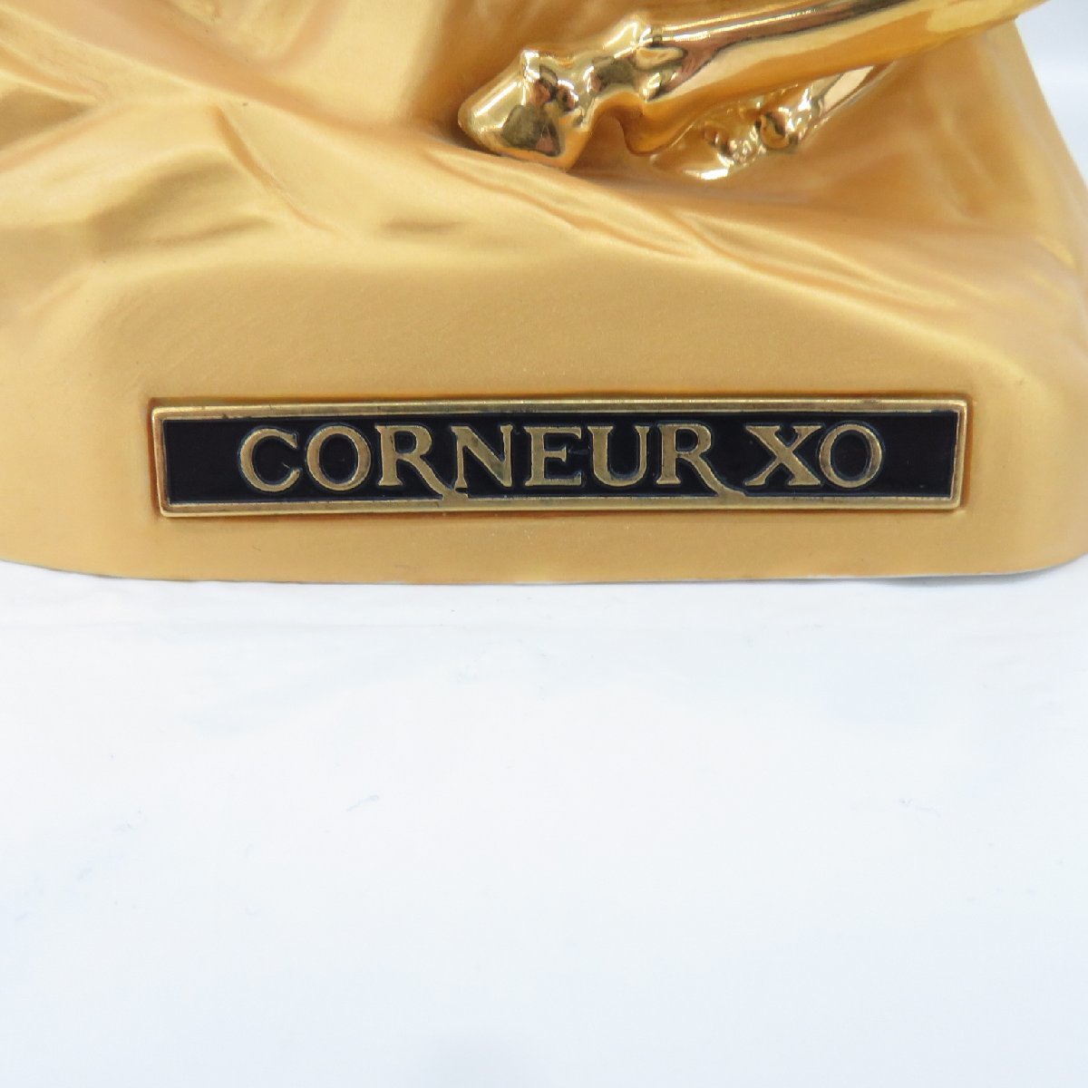 未開栓 CORNEUR コナー XO ナポレオン ゴールド 陶器ボトル ブランデー