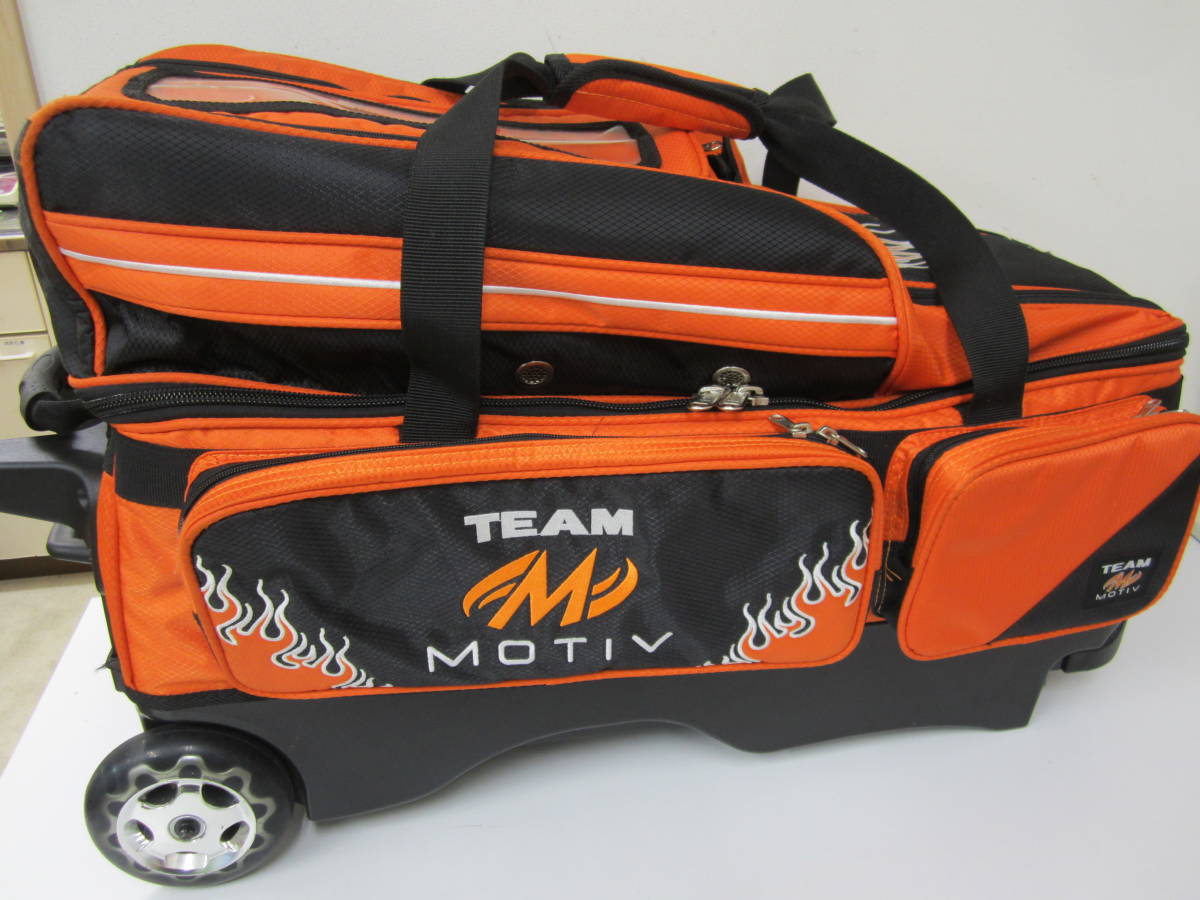 TEAM MOTIV ボーリング バッグ ボール3個用 キャリーバッグ 激安1円  