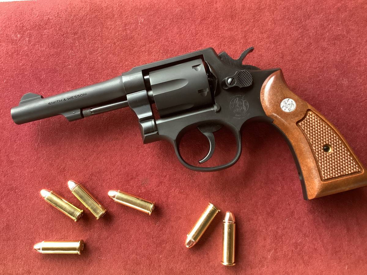 タナカ S&W M10 4inch バージョン3 HWモデルガン、未発火、新品同様