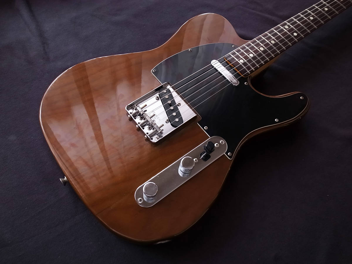 1982年 TELECASTER WALNUT FENDER USA ローズ指板 ブラウン
