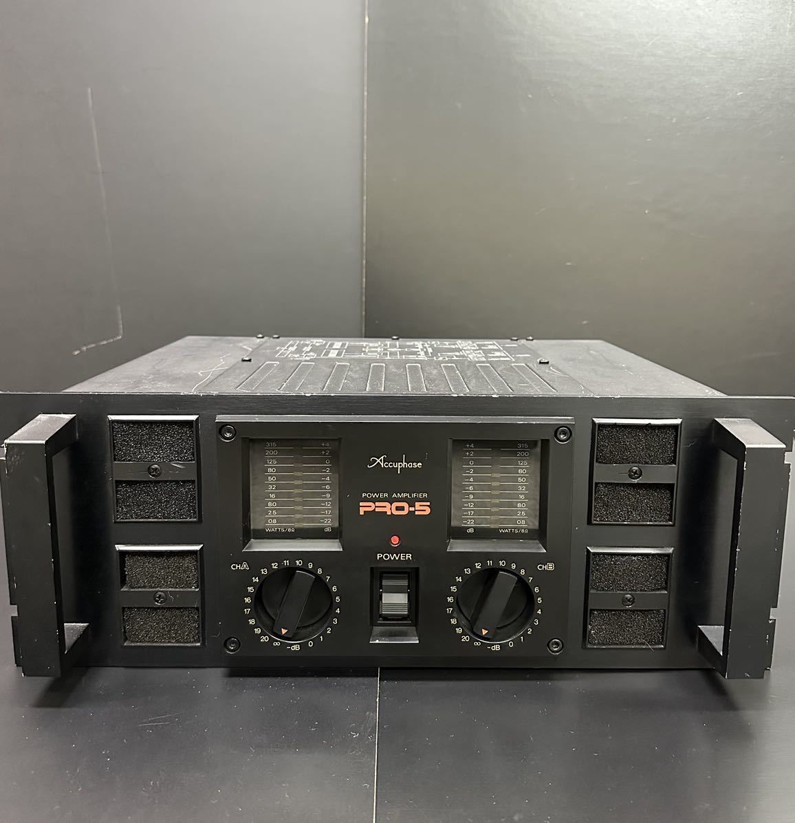 Accuphase アキュフェーズ PRO-5 パワーアンプ