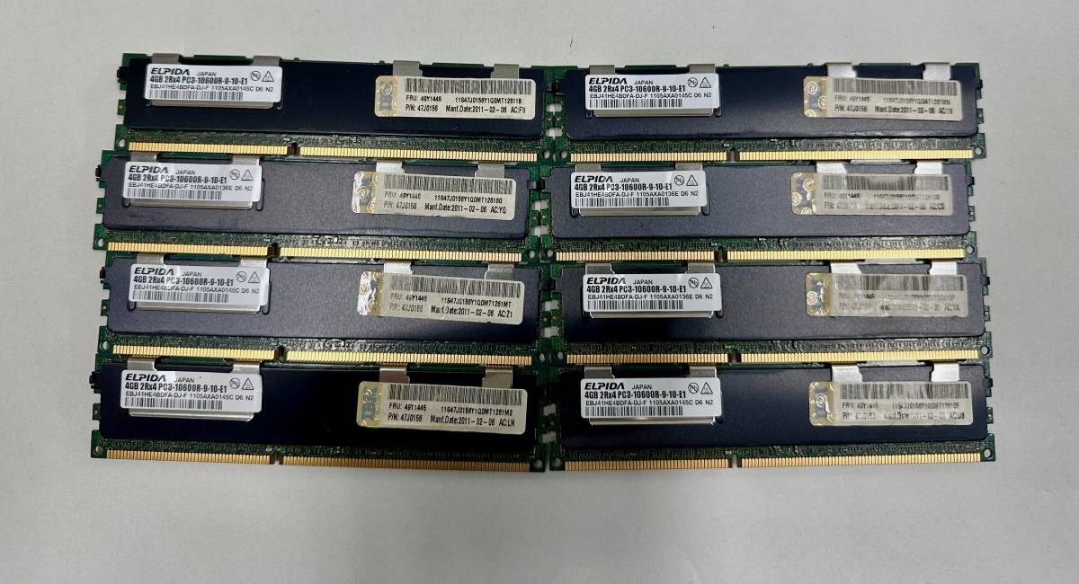 Apple純正】MacPro Late2013メモリ 8GBx4枚 合計32GB DDR3 PC3-14900E