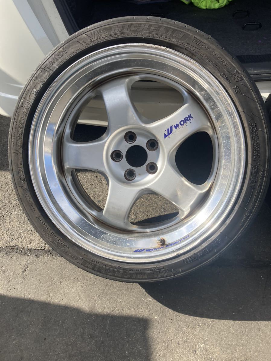 ☆10000円スタート売り切り☆WORK ワーク マイスター S1R 18インチ 