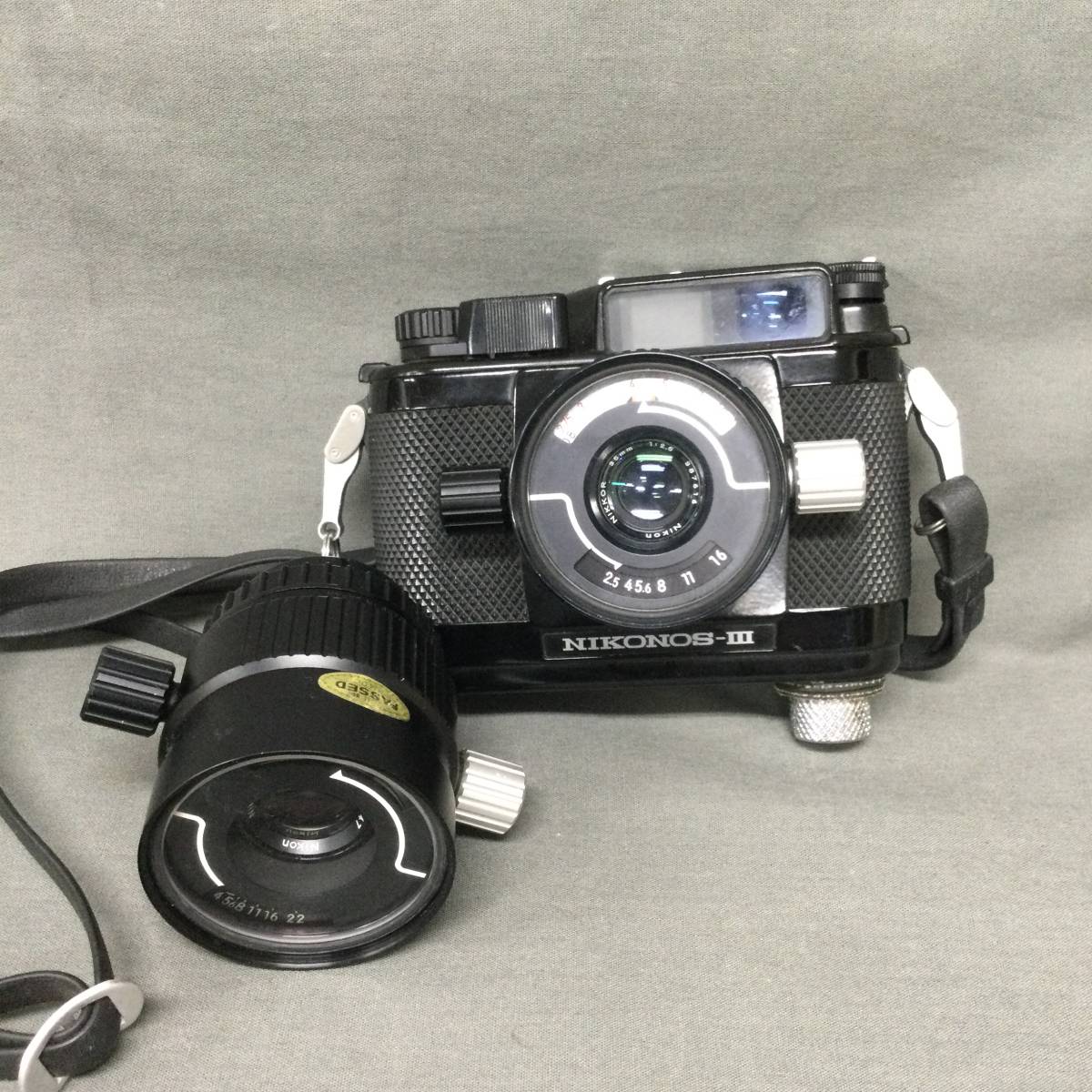 III Nikonos カメラの八百富｜NIKON の注意書き ニコン NIKONOS