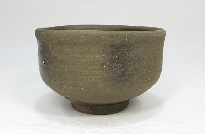 T83 茶碗 『備前茶碗』『南燦窯 近英夫』 共箱 抹茶碗 茶道具