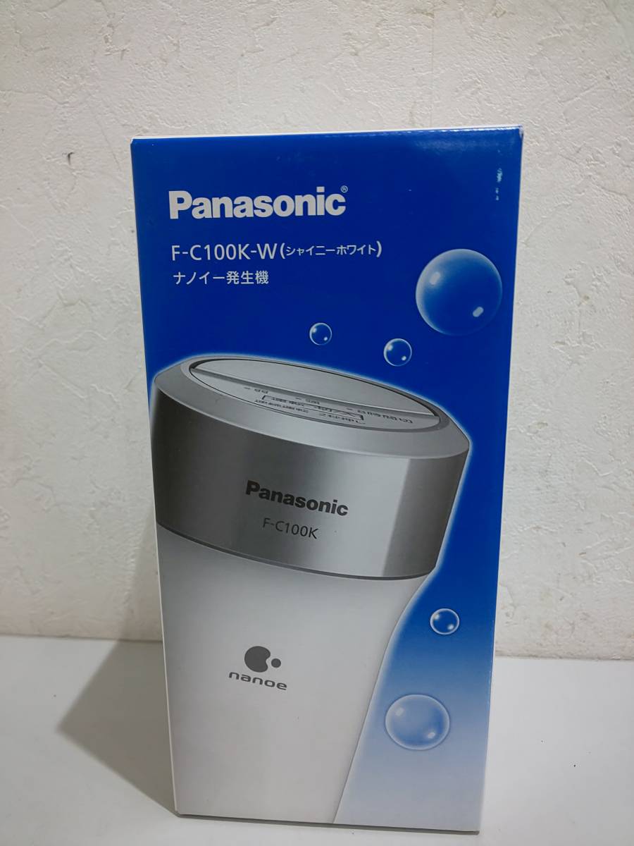 48739★パナソニック 車載用空気清浄機 ナノイー発生器 ホワイト F-C100K-W