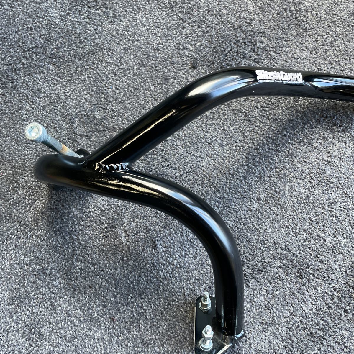 中古 GOLD MEDAL ゴールドメダル スラッシュガード エンジンガード 