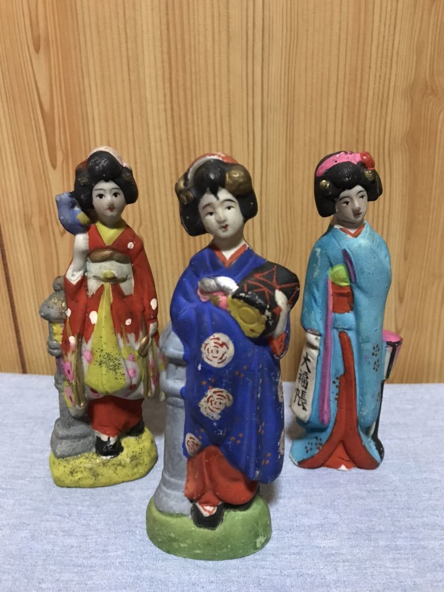 日本人形 舞妓さん2人 京の庭 【公式通販】