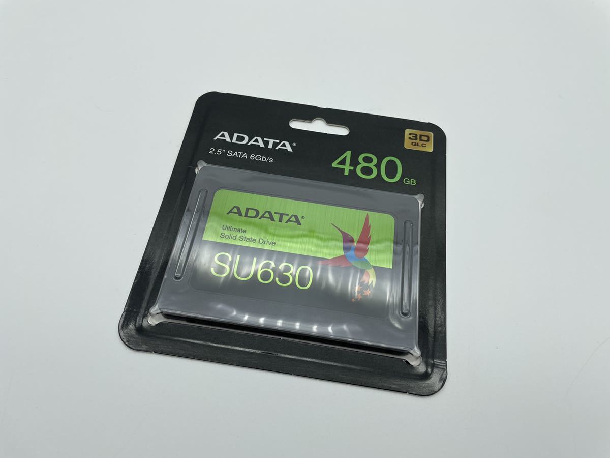 Adata Ultimate SU630 (ASU630SS-480GQ-R) 480GB 2.5 Inch SSD, SATA 3 