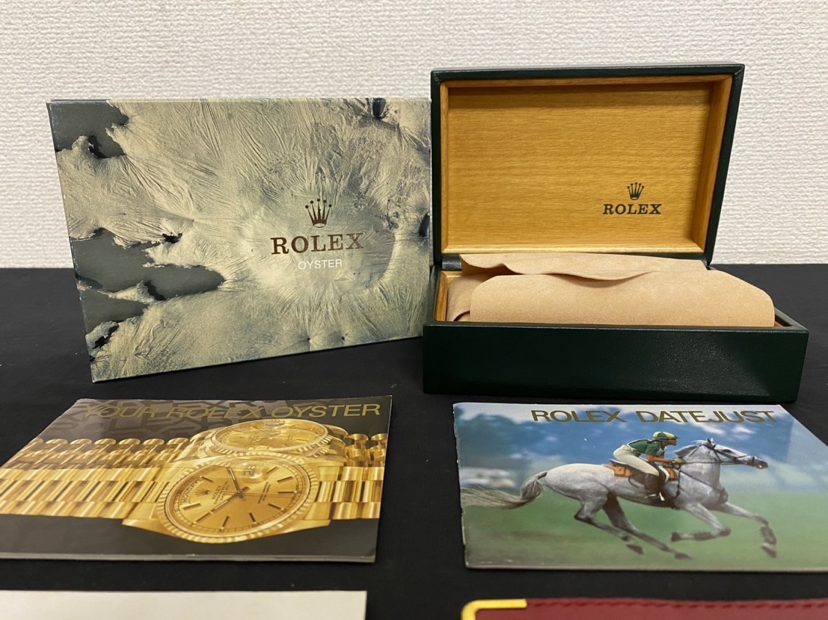 ROLEX ロレックス ビンテージ vintage 箱 2個セット 100 まぢか