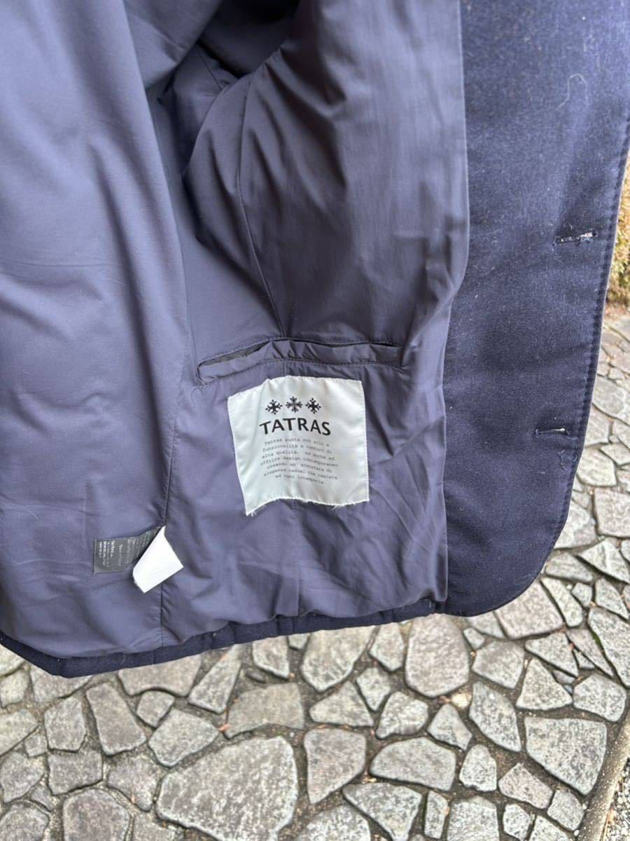TATRAS タトラスMTA14A4249 AUSTER カシミヤ混ウール ダウンテーラード  