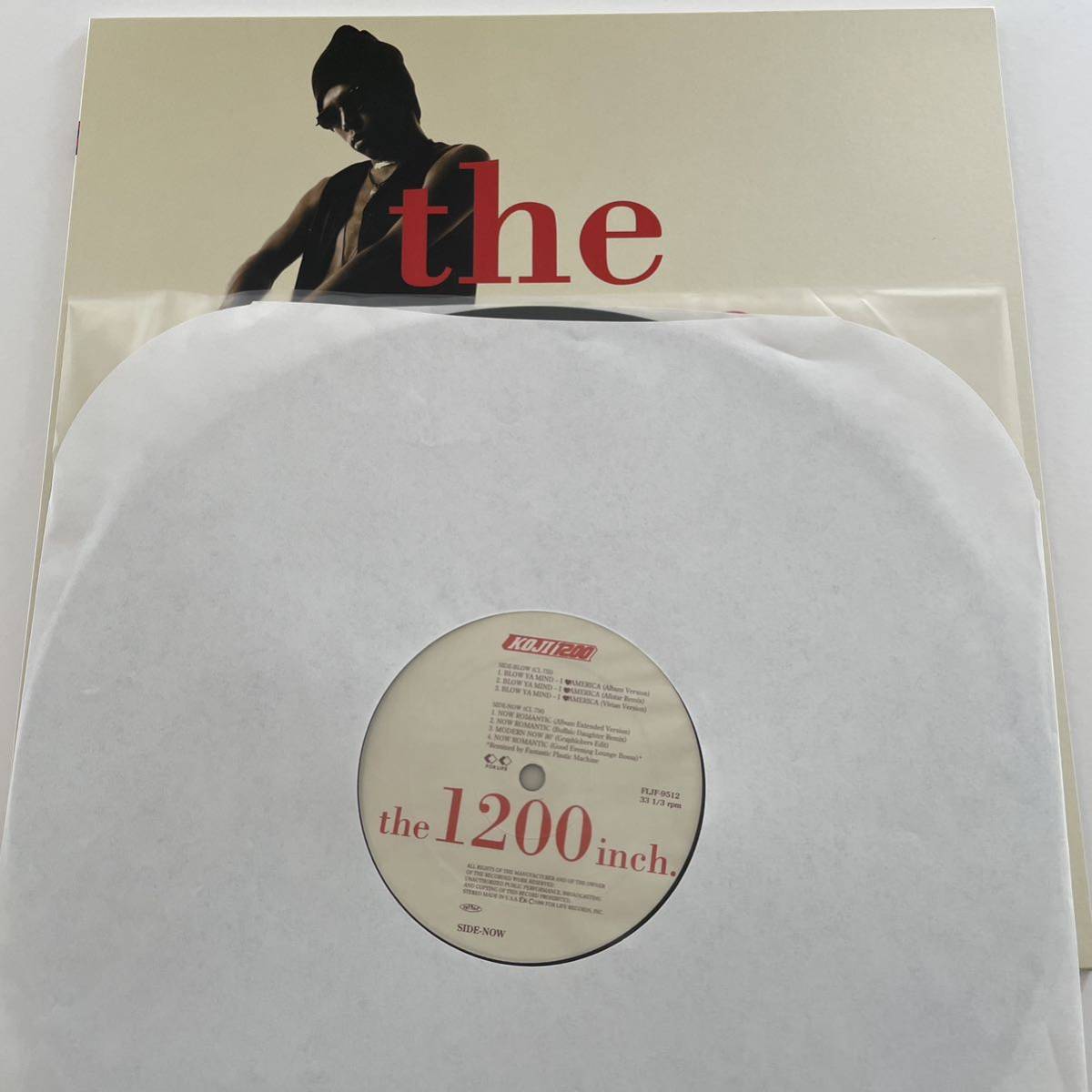 KOJI1200 『the 1200 inch.』 水星 元ネタ レコード ☆【KOJI-1200