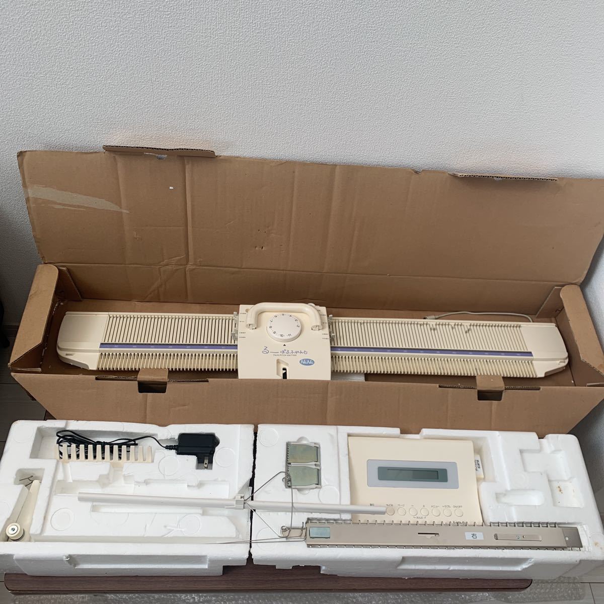 BROTHERブラザー編み機 KH-355 るーぱるふれんど ◇通電のみ確認済み  