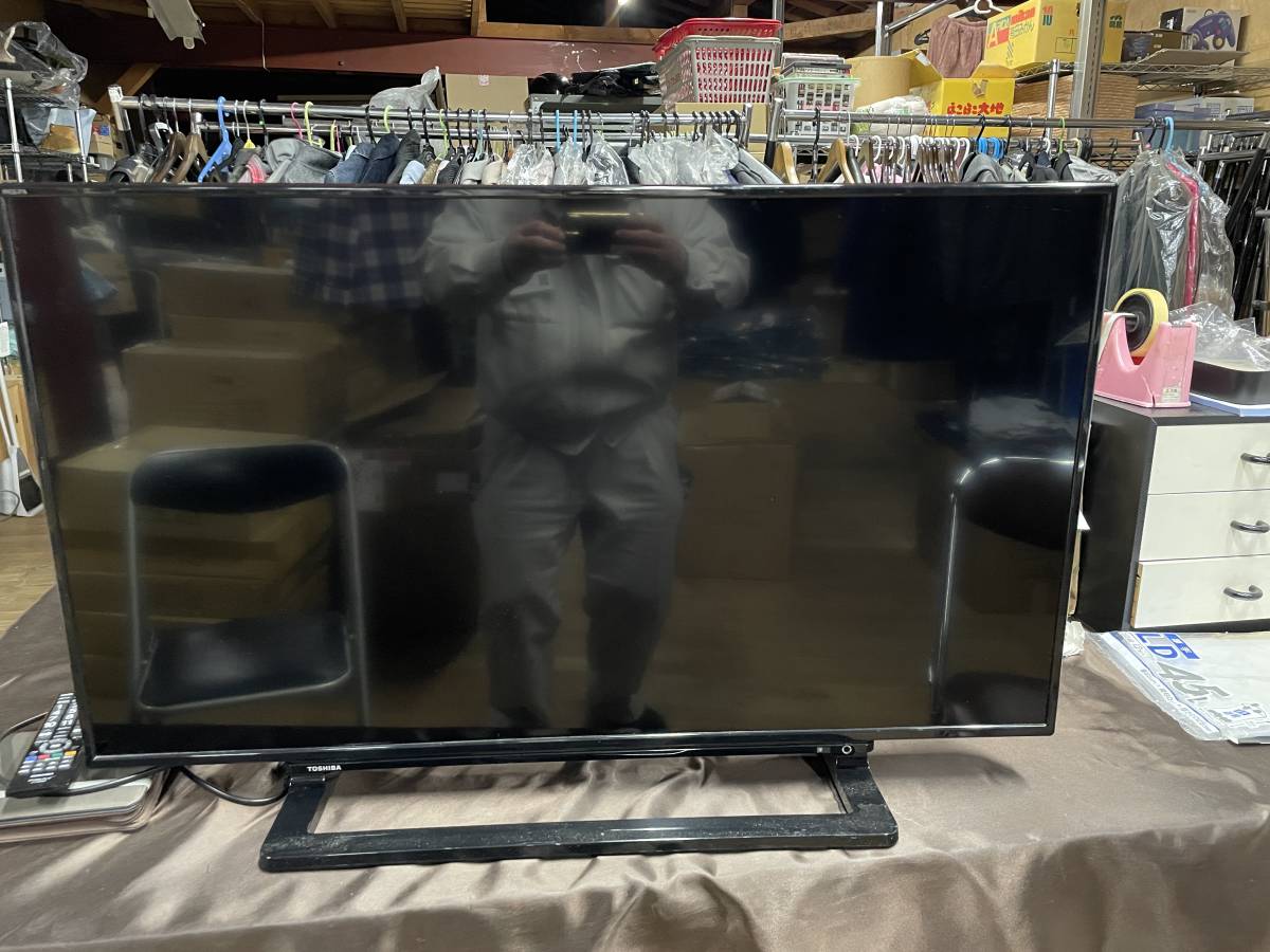 ☆中古美品☆TOSHIBA☆40型フル LED Hi-Vision液晶テレビ2016年☆40S10