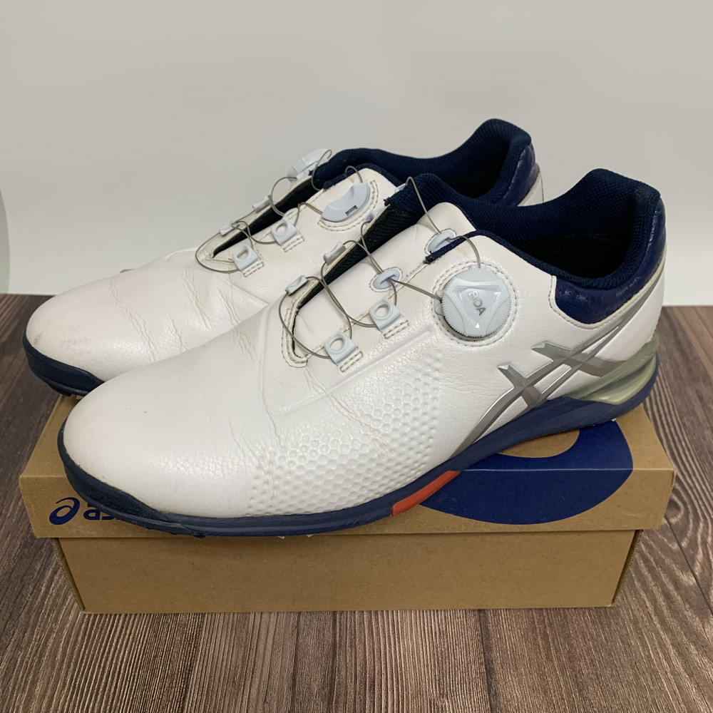 アシックス 0 ゴルフシューズ 公式通販 26.5cm TOUR3Boa送 【中古