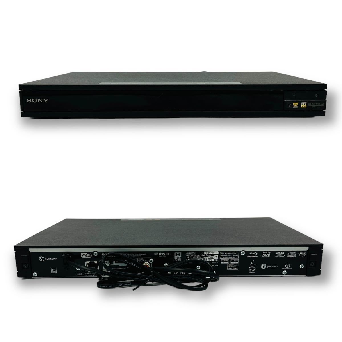極美品】SONY ソニー ブルーレイプレーヤー DVDプレーヤー Ultra HD