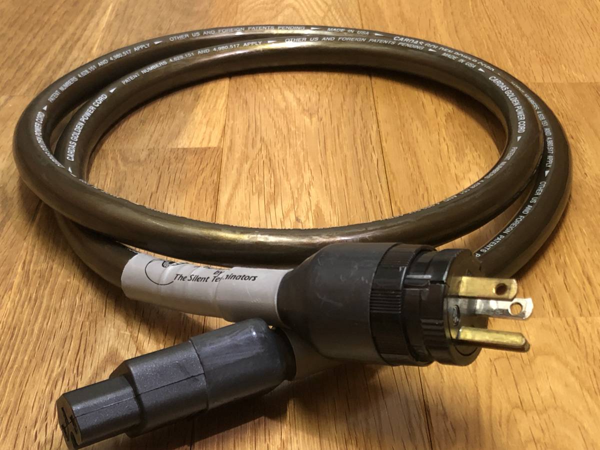 Cardas Golden Power Cord 1.5m / カルダス / 電源ケーブル Cardas