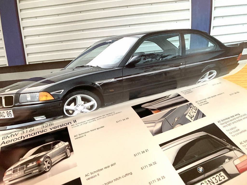 貴重 店舗業務用非売品 BMW AC SCHNITZER 3シリーズ カタログ(英.米 