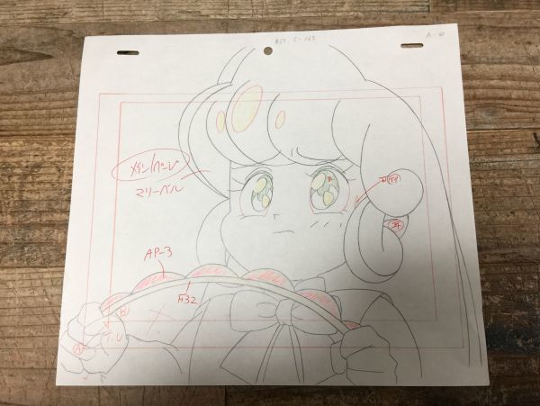 3/5FAsi 7 郵 花の魔法使いマリーベル☆43話 C149☆39話 C165☆セル画2
