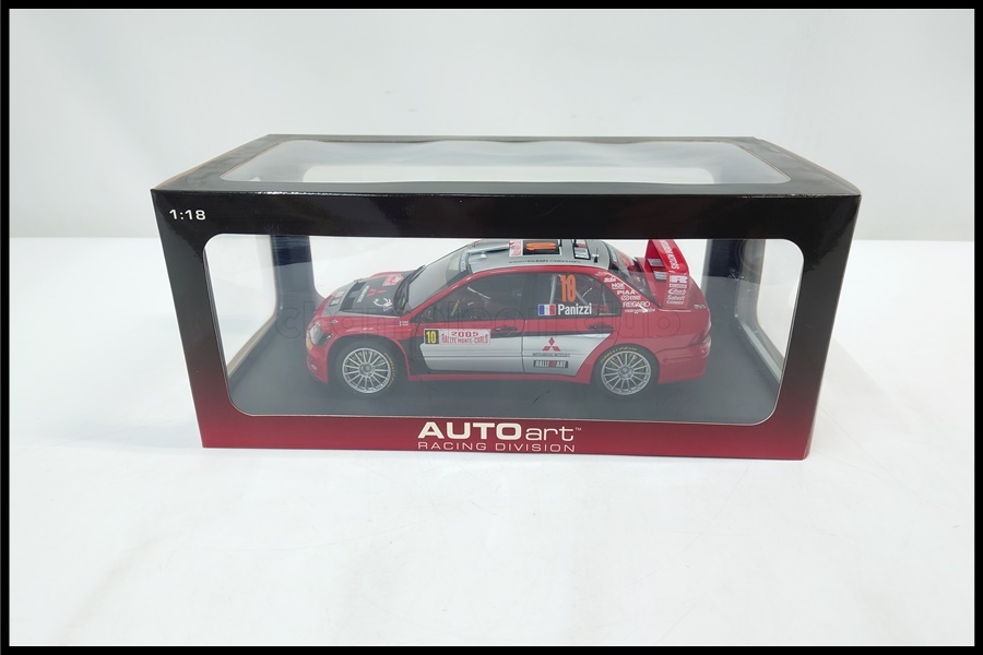 東京)AUTOART 80541 1/18 三菱 LANCER ランサー WRC05 PANIZZI #10