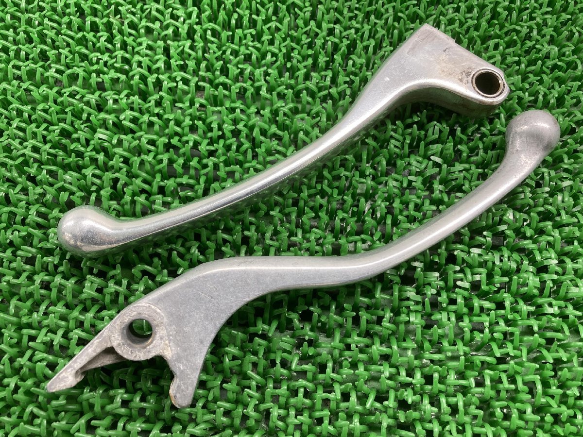 GB250クラブマン レバー 左右 KV0 ホンダ 純正 中古 バイク 部品 MC10 ブレーキレバー クラッチレバー コケキズ無し 曲がり無し
