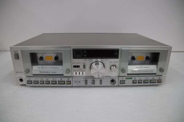 Technics テクニクス RS-M202 Double Cassette Deck ダブルカセット