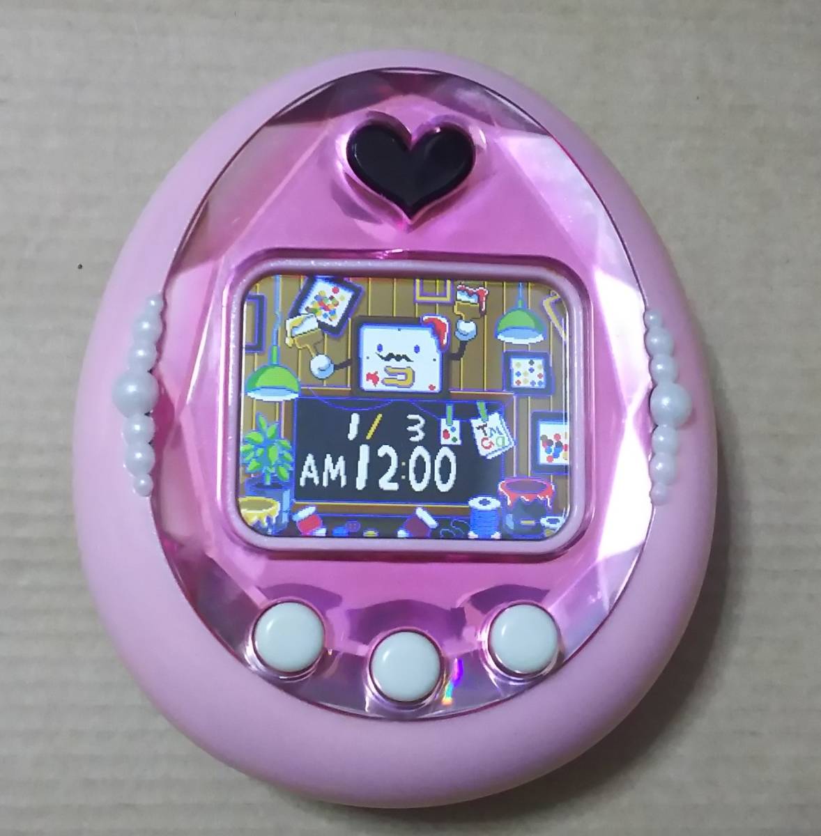 おうちde たまごっち ステーション + プラス ピンク もっとiD！ おうちdeたまごっちステーション+ BANDAI バンダイ