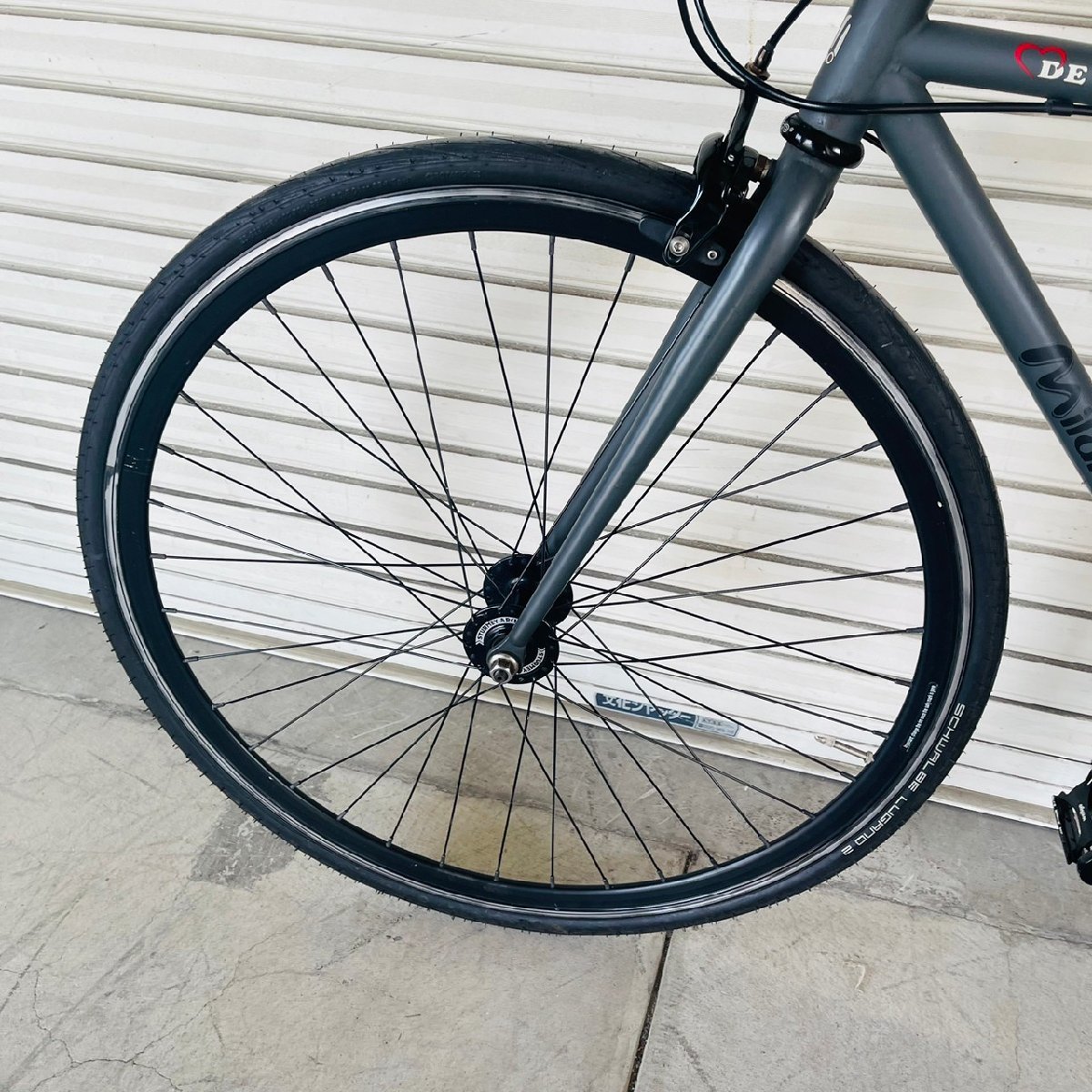 SH030318 【直取り限定品】 De rosa milanino デローザ ミラニーノ ベルトドライブ 700×25C 内装３速 SL-S30 クロスバイク 現状品_4