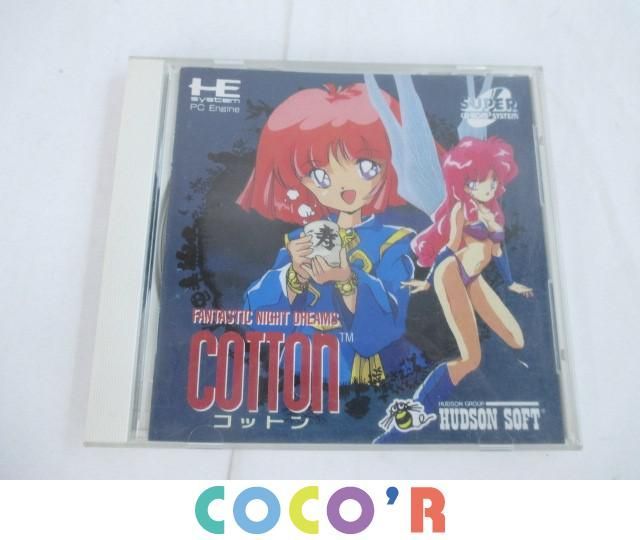 同梱可】中古品 ゲーム NEC PCエンジン ソフト コットン COTTON 