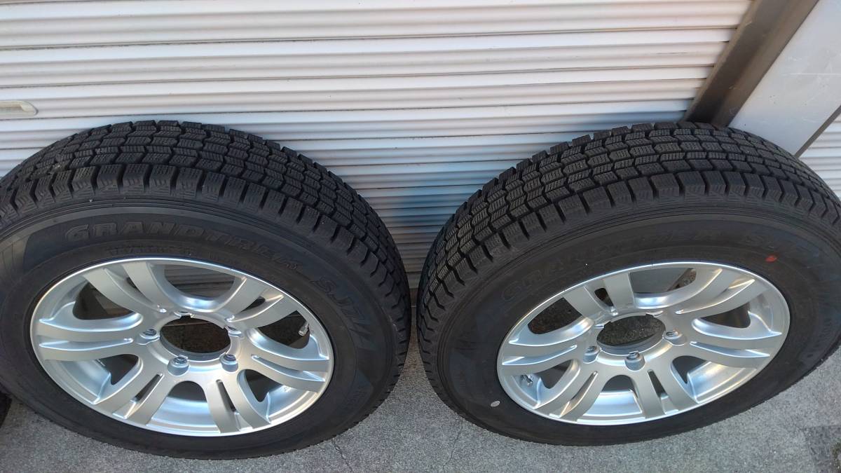 ジムニー 等 175/80R16 スタッドレス ダンロップ GRANDTREK 社外 ジムニー 等 175/80R16 スタッドレス ダンロップ GRANDTREK 社外