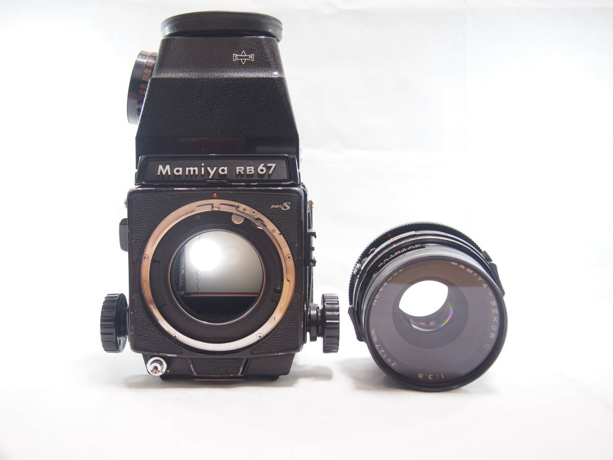 完動品】Mamiya マミヤ RB67 PRO S（C 127mm F3.8） #40 RB67 127mm Mamiya