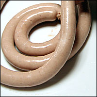 羊腸（2m×3本）ウインナーソーセージ用 天然ケーシング★塩漬 皮 天然腸★衛生的な小分けアルミパック★自家製ソーセージにオススメ_2