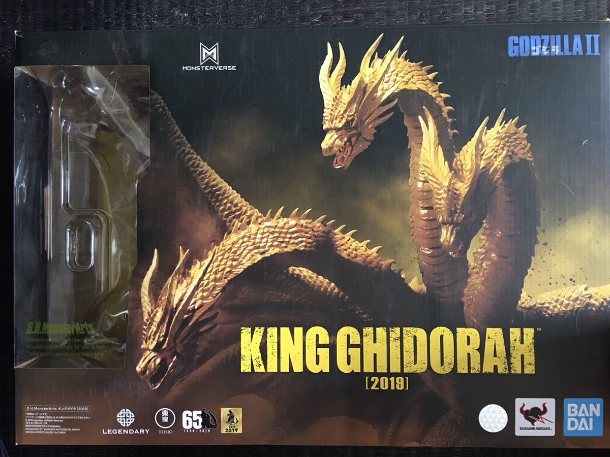 HOT，人気 バンダイ S.H.MonsterArts ゴジラキング オブ モンスターズ キングギドラ(キングギドラ)｜売買されたオークション情報、yahooの商品情報をアーカイブ公開 - オークファン キングギドラ