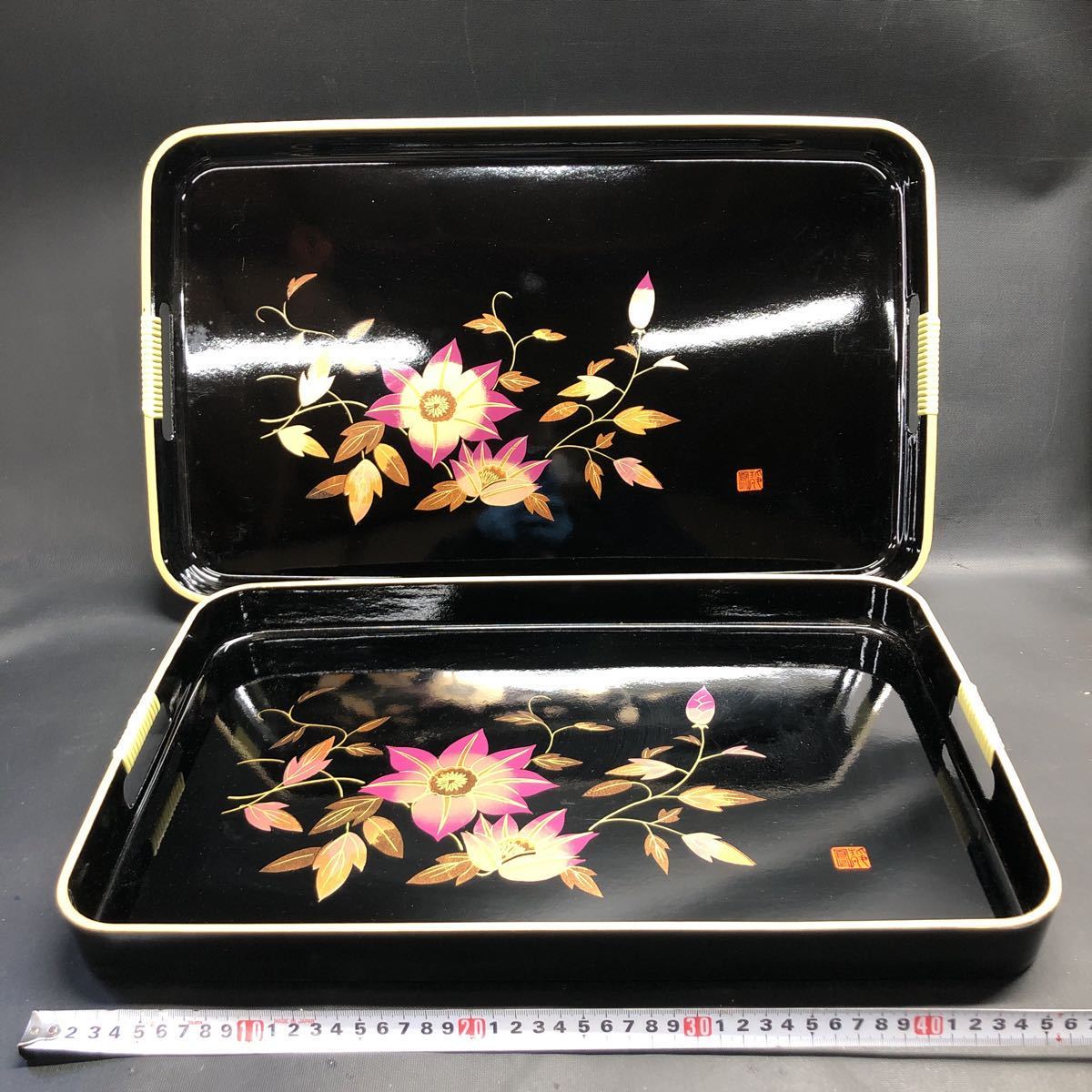 AI1236 木製 漆器 合成漆器 本うるし塗 白山塗 桂由美 天然木 くりぬき