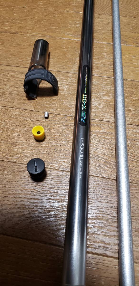 そこそこきれい ヤエン仕様 穂先蛍光 シマノ スーパーインナーガイド BB-X EV 1-530 SI 検 アオリイカ モイカ ヤエン 太刀魚 フカセ BBX 
